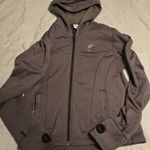 Harley-Davidson Gray Hooded Jacket